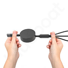Zwijany kabel 3w1 NITRO z szybkim ładowaniem 66W