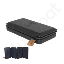 Power bank solarny DS120 z funkcją ładowania bezprzewodowego