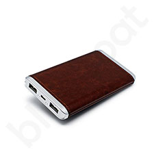 Power Bank skórzany P119 z logo