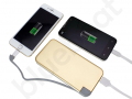 power bank z wbudowanym kablem i adapterem do iPhone